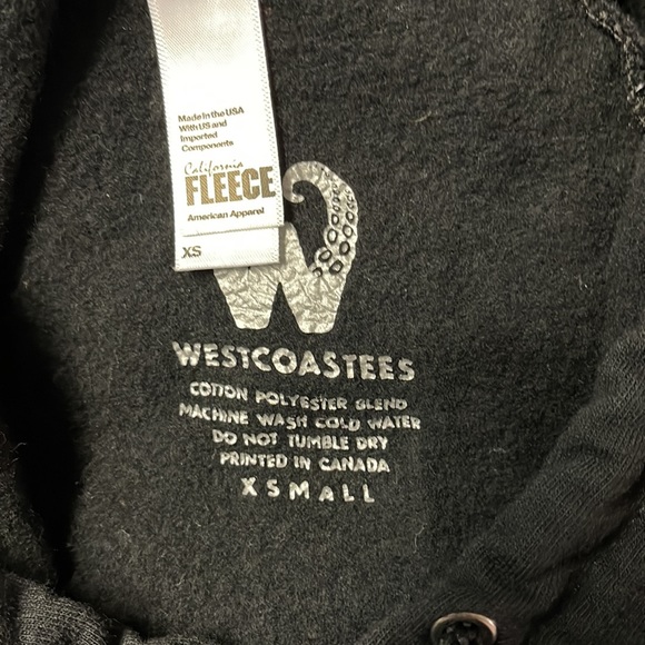 Westcoastees captain Blackbeard hoodie xsmall - Picture 5 of 5